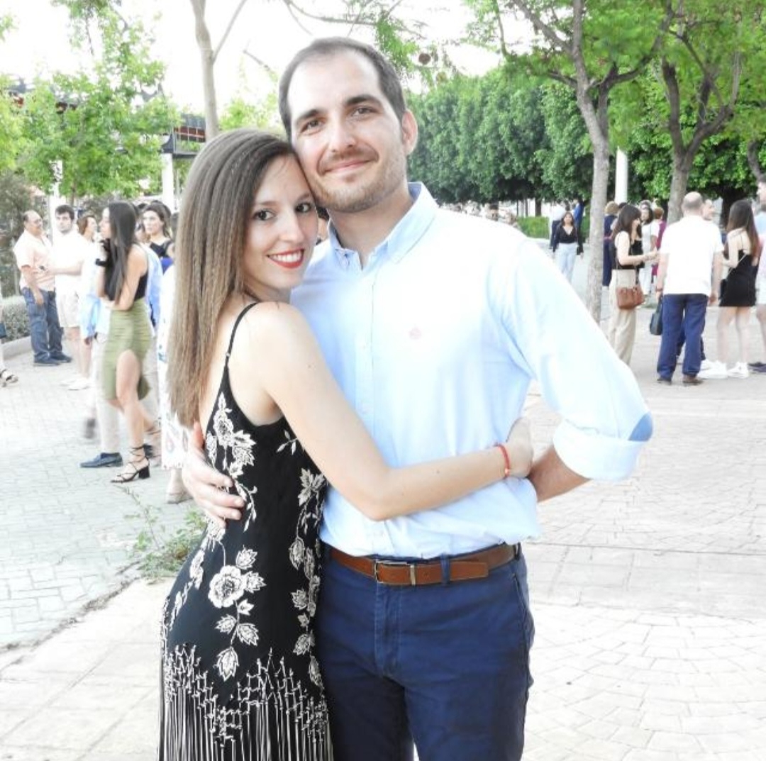 Retrato de Sebastián y Paloma